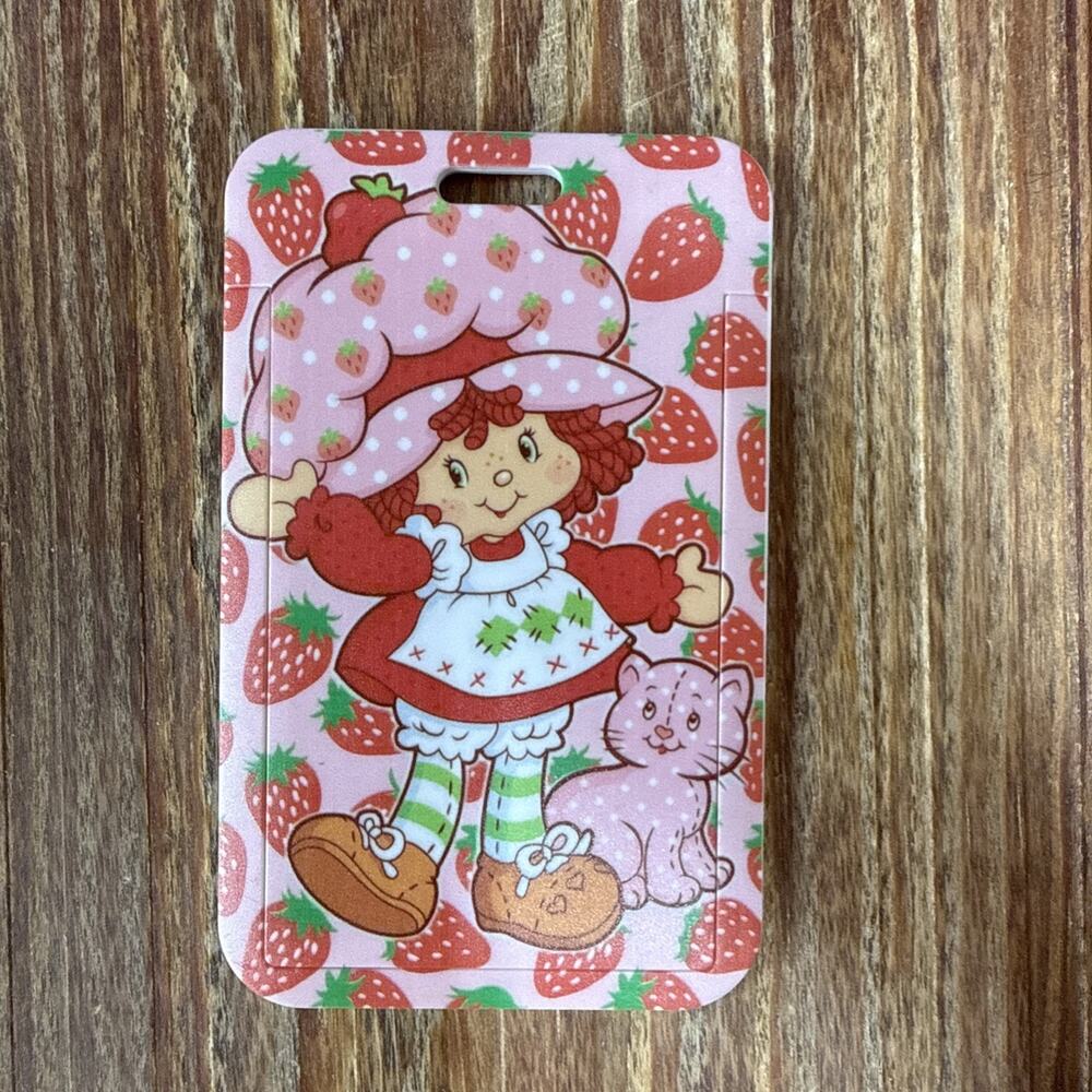 Strawberry Shortcake Badge ID Holder